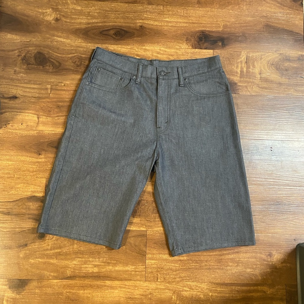 Levi's Charcoal Jean Shorts for Men